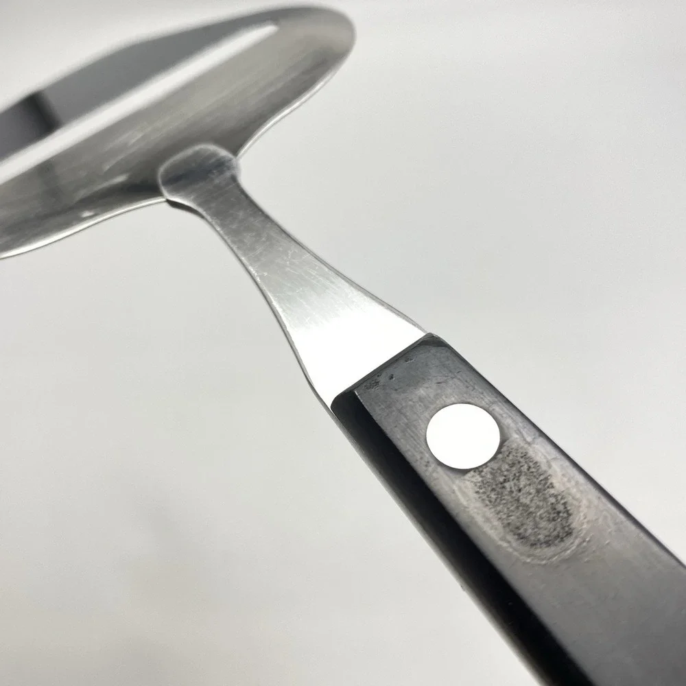 Wusthof Cheese Plane Slicer Model 8700 Stainless Steel Blade Black Resin Handle‎